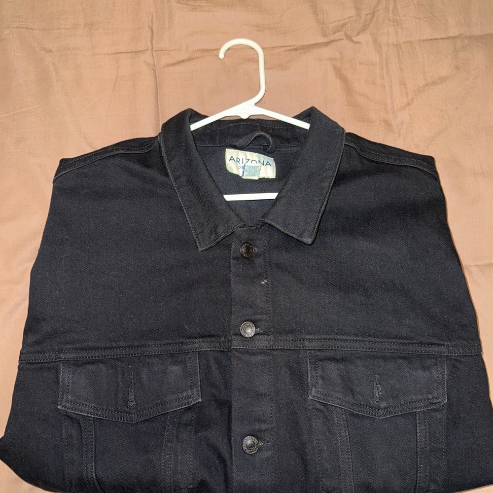 Arizona Jean Co. black denim jacket